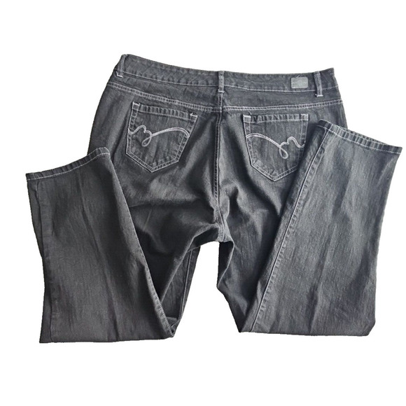 BandolinoBlu Jeans Women's 18W (41Wx29L) Mandie Black Stretch LB2207 YD-SBK - Picture 4 of 16